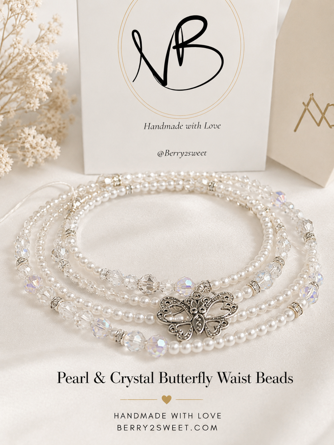 Signature Beads Pearl and Crystal